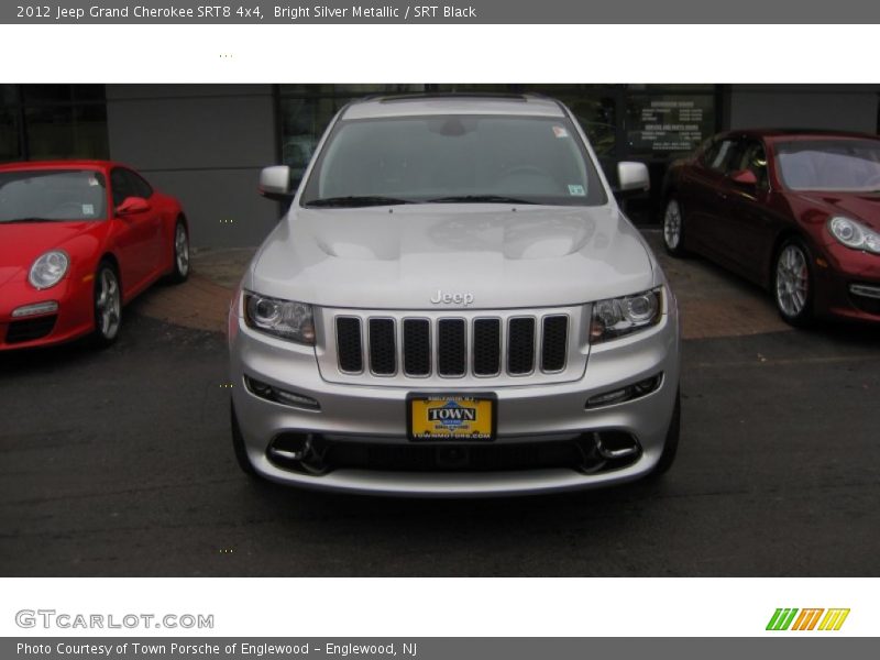 Bright Silver Metallic / SRT Black 2012 Jeep Grand Cherokee SRT8 4x4