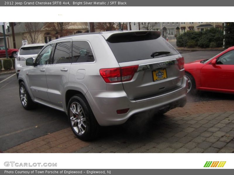 Bright Silver Metallic / SRT Black 2012 Jeep Grand Cherokee SRT8 4x4