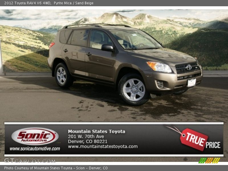 Pyrite Mica / Sand Beige 2012 Toyota RAV4 V6 4WD