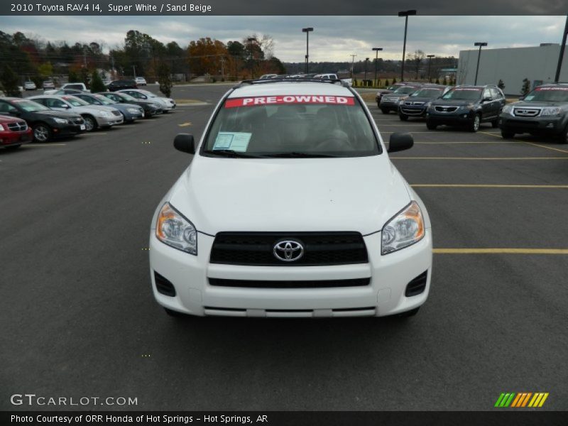 Super White / Sand Beige 2010 Toyota RAV4 I4