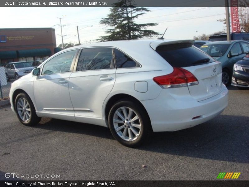 Blizzard Pearl White / Light Gray 2011 Toyota Venza I4