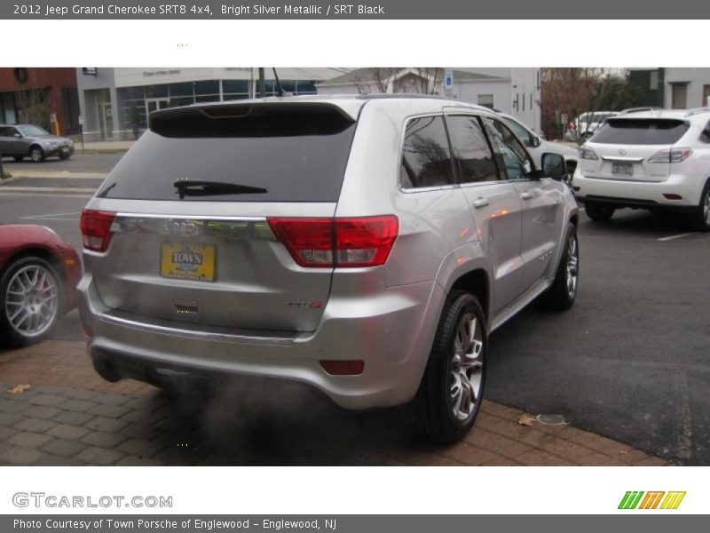 Bright Silver Metallic / SRT Black 2012 Jeep Grand Cherokee SRT8 4x4