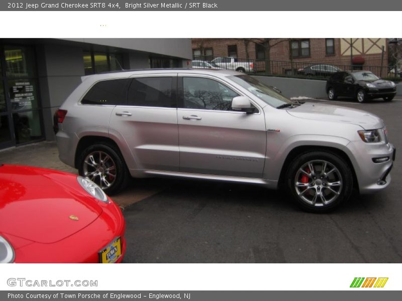 Bright Silver Metallic / SRT Black 2012 Jeep Grand Cherokee SRT8 4x4