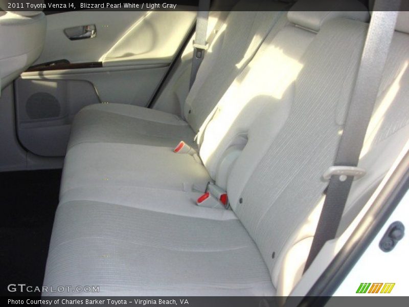 Blizzard Pearl White / Light Gray 2011 Toyota Venza I4