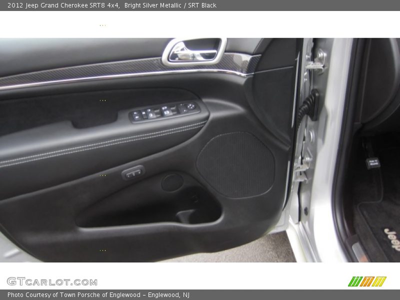 Bright Silver Metallic / SRT Black 2012 Jeep Grand Cherokee SRT8 4x4