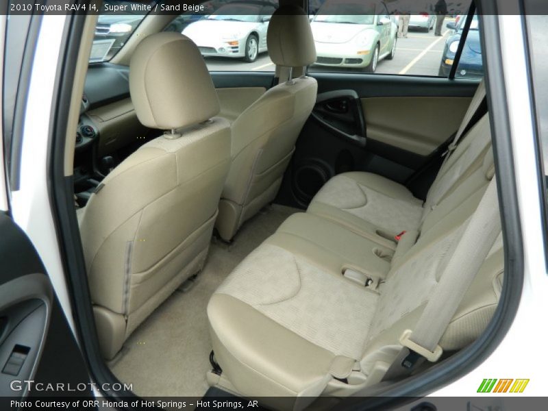 Super White / Sand Beige 2010 Toyota RAV4 I4