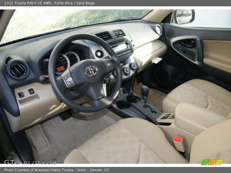 Pyrite Mica / Sand Beige 2012 Toyota RAV4 V6 4WD