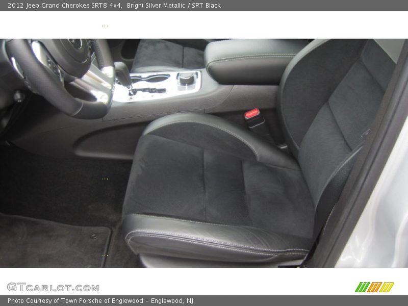 Bright Silver Metallic / SRT Black 2012 Jeep Grand Cherokee SRT8 4x4