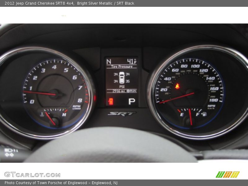  2012 Grand Cherokee SRT8 4x4 SRT8 4x4 Gauges