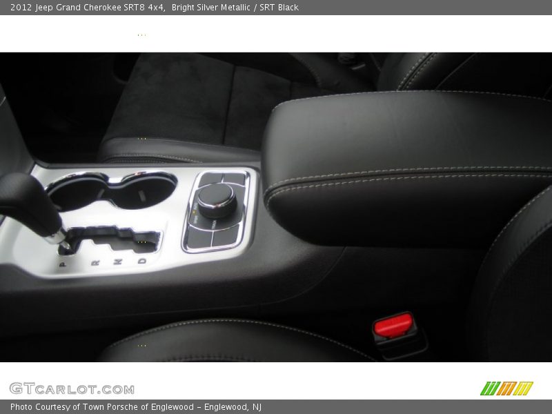 Bright Silver Metallic / SRT Black 2012 Jeep Grand Cherokee SRT8 4x4