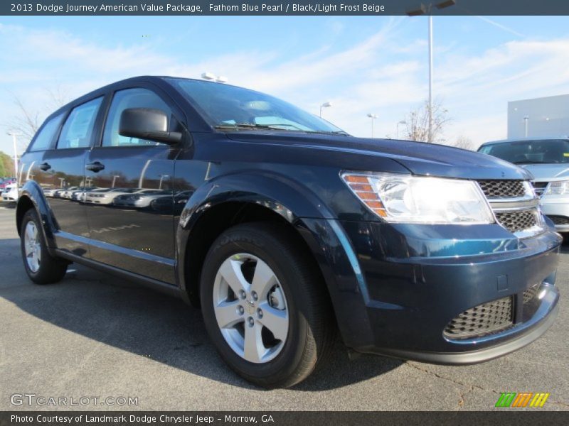Front 3/4 View of 2013 Journey American Value Package