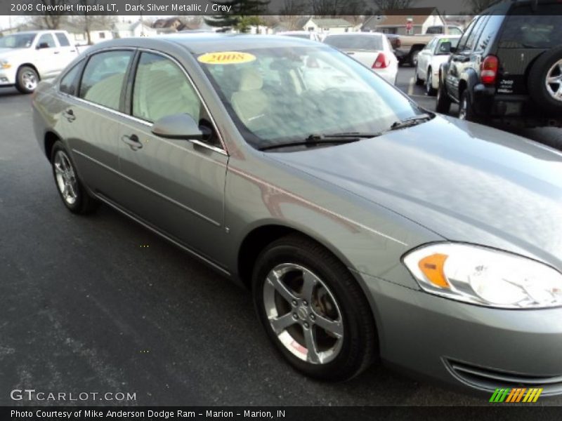 Dark Silver Metallic / Gray 2008 Chevrolet Impala LT