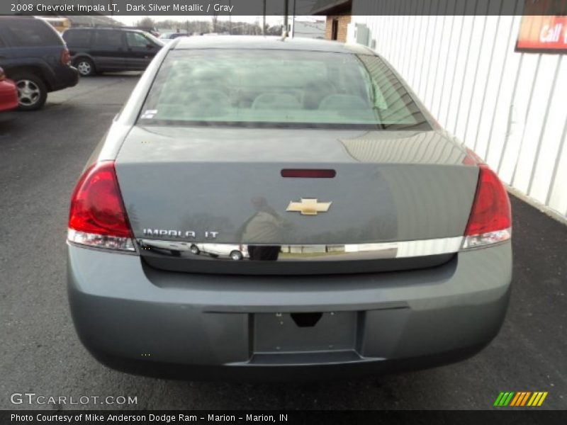 Dark Silver Metallic / Gray 2008 Chevrolet Impala LT