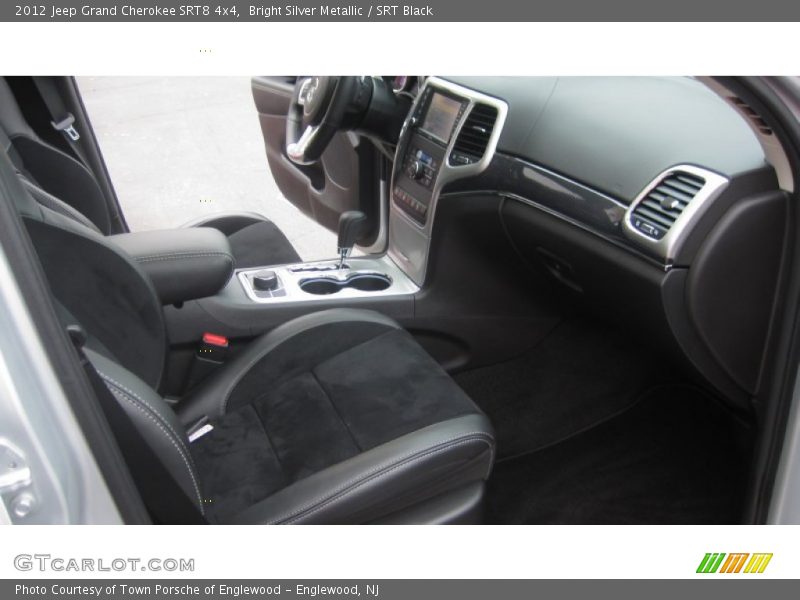 Front Seat of 2012 Grand Cherokee SRT8 4x4