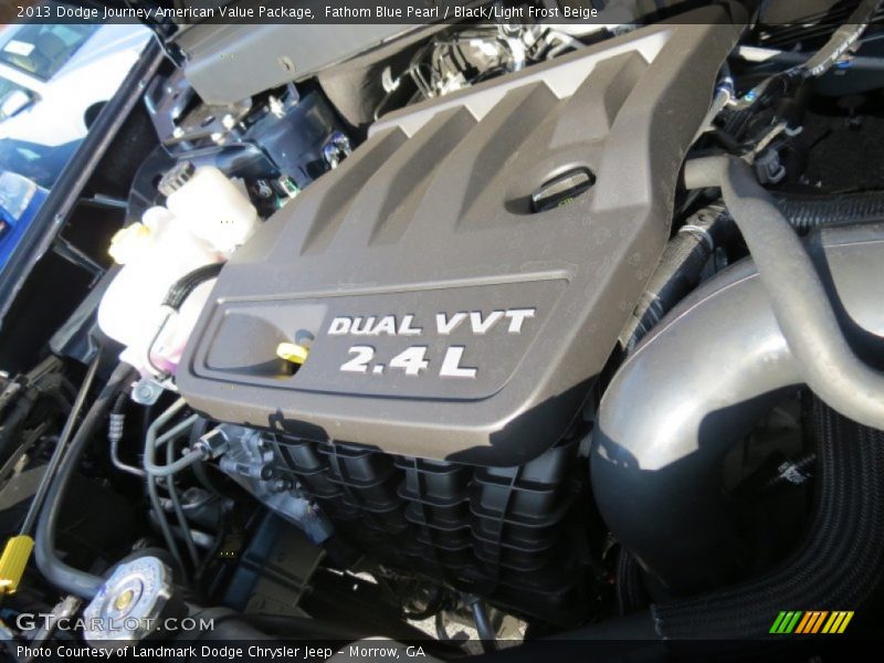  2013 Journey American Value Package Engine - 2.4 Liter DOHC 16-Valve Dual VVT 4 Cylinder