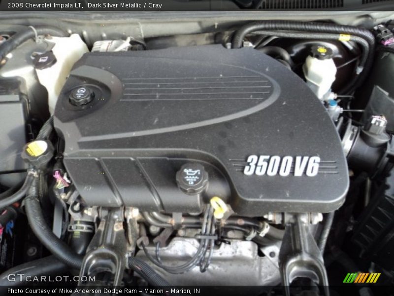 Dark Silver Metallic / Gray 2008 Chevrolet Impala LT