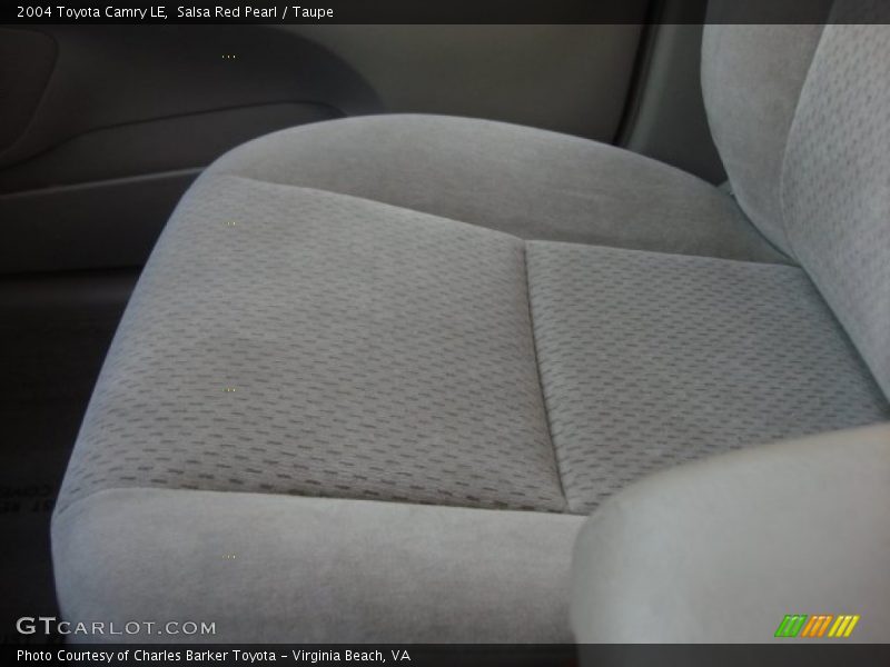 Salsa Red Pearl / Taupe 2004 Toyota Camry LE