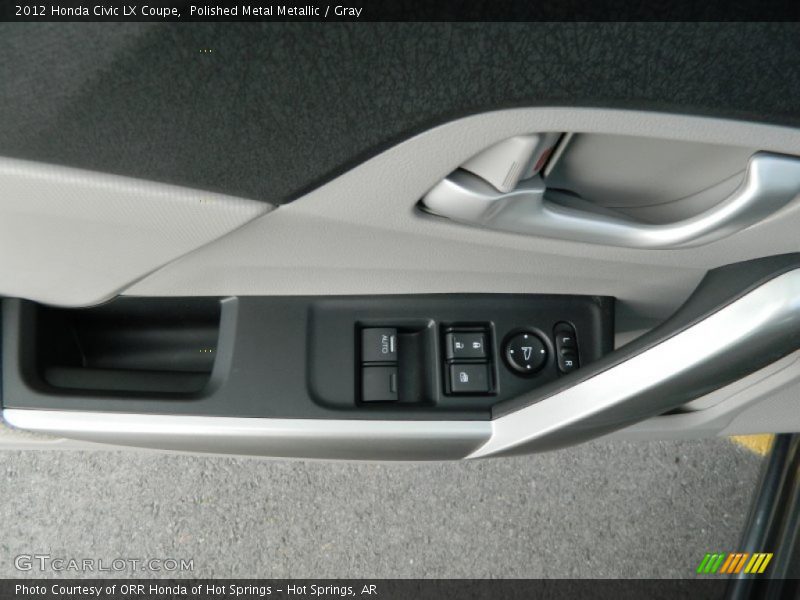 Polished Metal Metallic / Gray 2012 Honda Civic LX Coupe