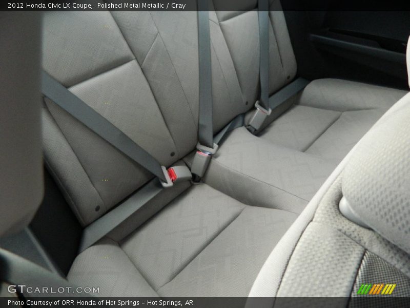 Polished Metal Metallic / Gray 2012 Honda Civic LX Coupe