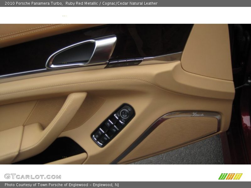 Ruby Red Metallic / Cognac/Cedar Natural Leather 2010 Porsche Panamera Turbo