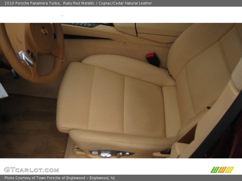 Ruby Red Metallic / Cognac/Cedar Natural Leather 2010 Porsche Panamera Turbo