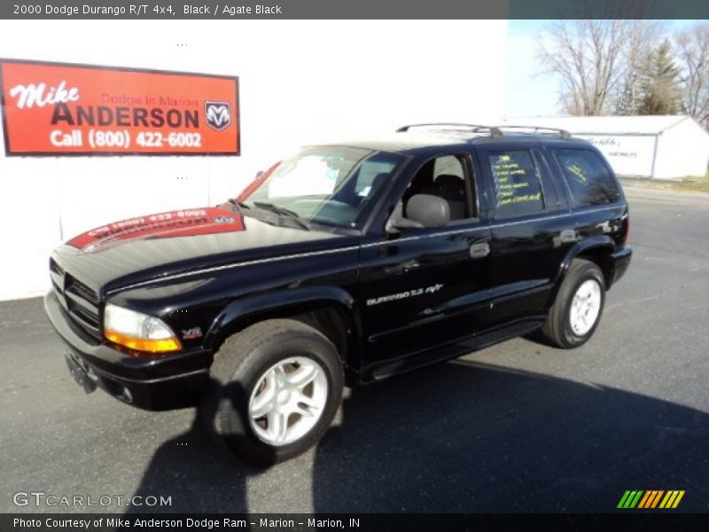 Black / Agate Black 2000 Dodge Durango R/T 4x4