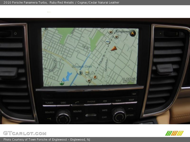 Navigation of 2010 Panamera Turbo