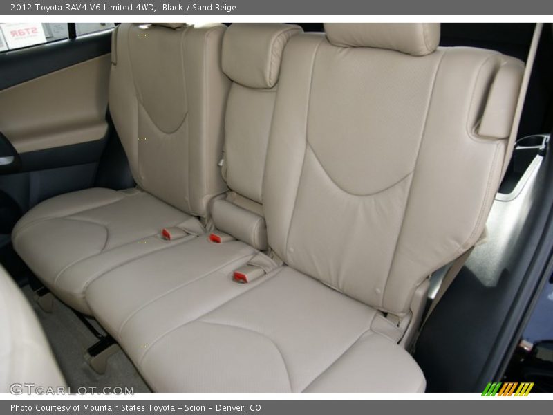 Black / Sand Beige 2012 Toyota RAV4 V6 Limited 4WD