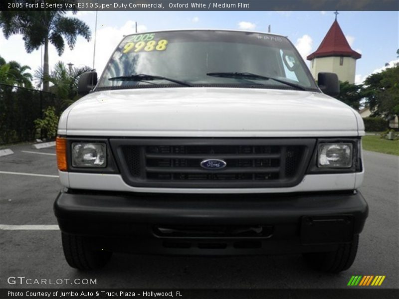 Oxford White / Medium Flint 2005 Ford E Series Van E350 Super Duty Commercial
