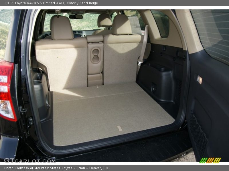 Black / Sand Beige 2012 Toyota RAV4 V6 Limited 4WD