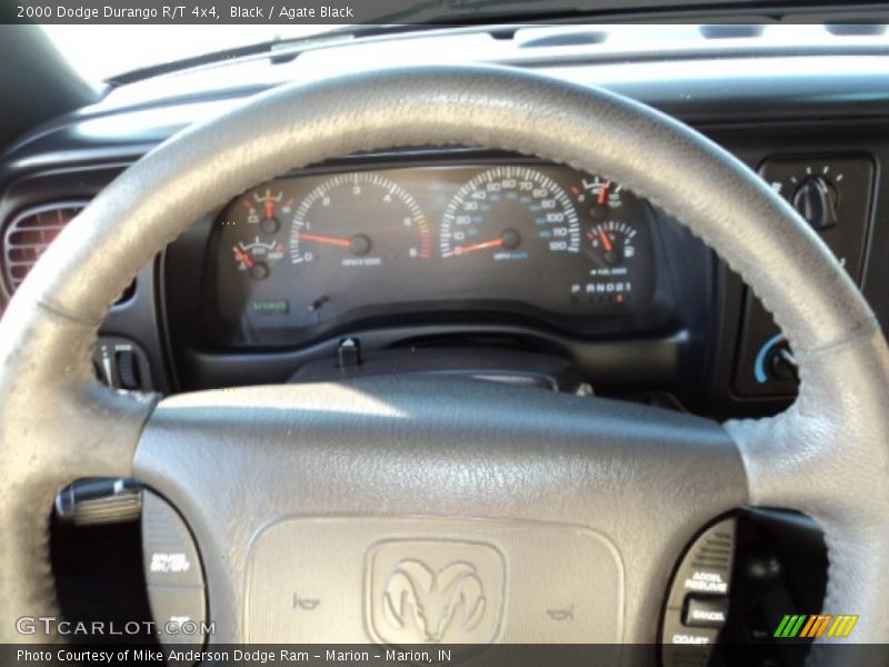 Black / Agate Black 2000 Dodge Durango R/T 4x4