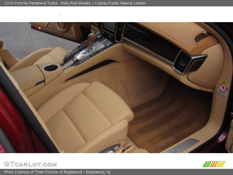 Ruby Red Metallic / Cognac/Cedar Natural Leather 2010 Porsche Panamera Turbo