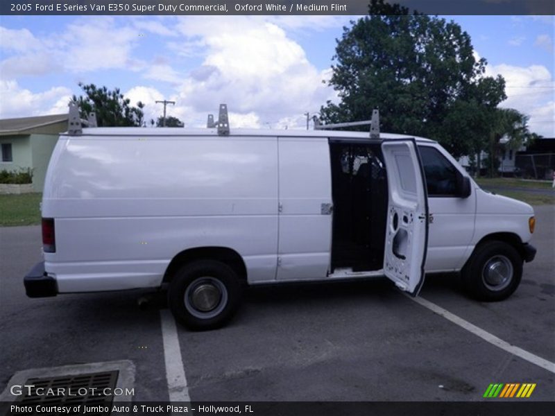 Oxford White / Medium Flint 2005 Ford E Series Van E350 Super Duty Commercial