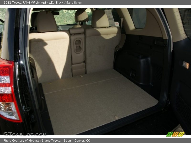 Black / Sand Beige 2012 Toyota RAV4 V6 Limited 4WD