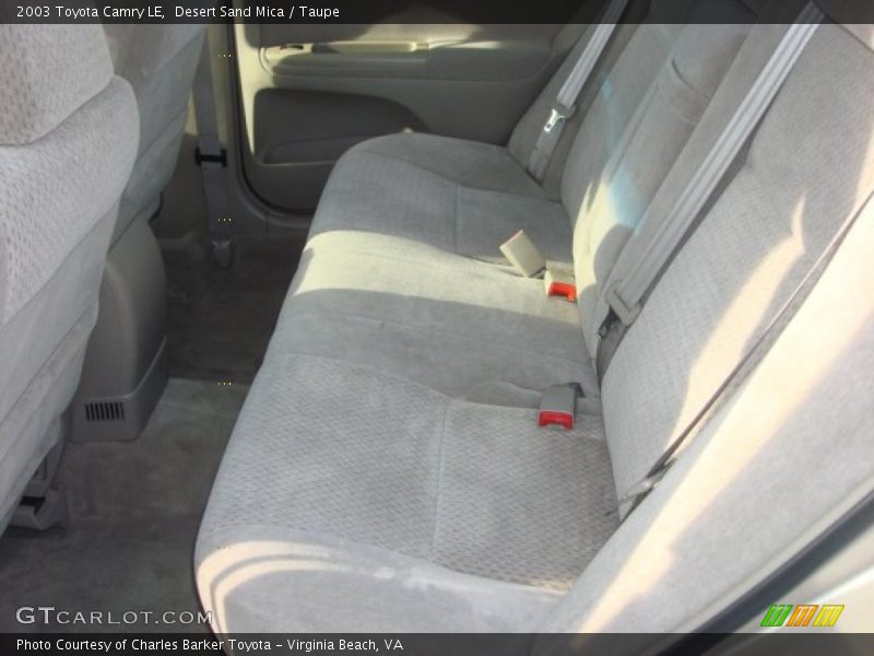 Desert Sand Mica / Taupe 2003 Toyota Camry LE
