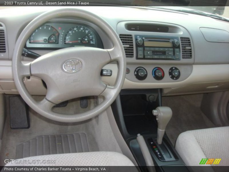 Desert Sand Mica / Taupe 2003 Toyota Camry LE