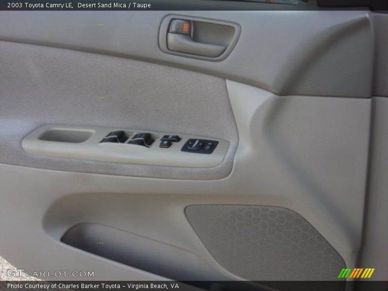 Desert Sand Mica / Taupe 2003 Toyota Camry LE