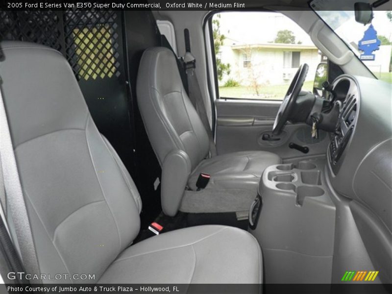 Oxford White / Medium Flint 2005 Ford E Series Van E350 Super Duty Commercial