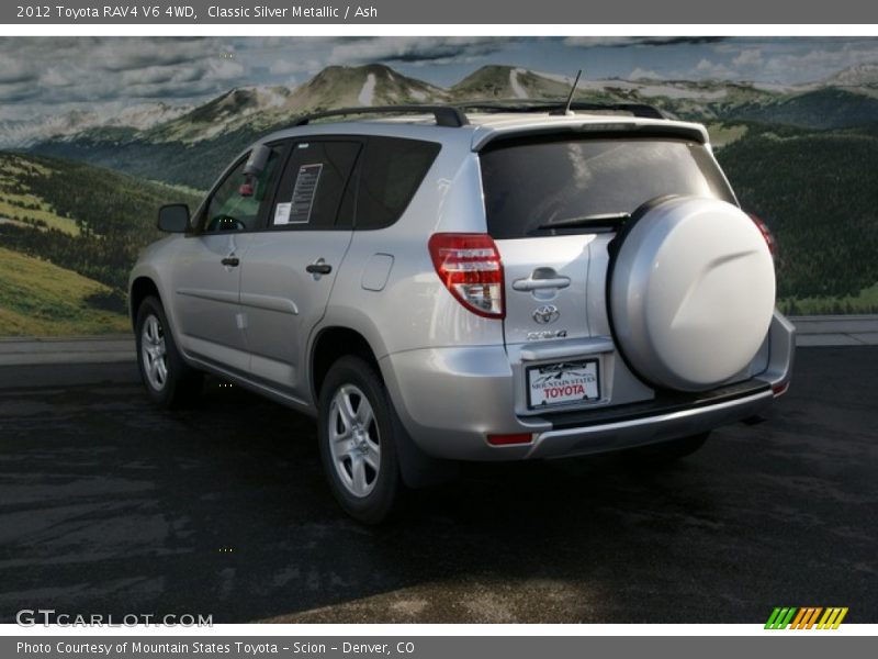 Classic Silver Metallic / Ash 2012 Toyota RAV4 V6 4WD