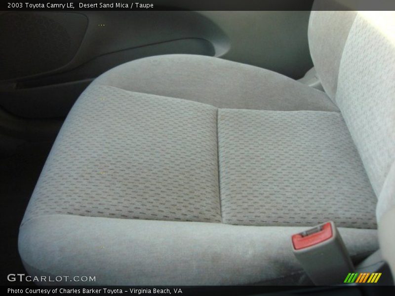 Desert Sand Mica / Taupe 2003 Toyota Camry LE