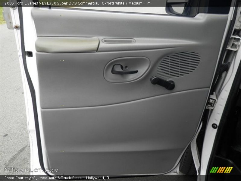 Oxford White / Medium Flint 2005 Ford E Series Van E350 Super Duty Commercial