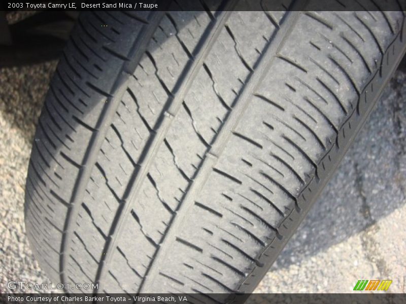 Desert Sand Mica / Taupe 2003 Toyota Camry LE