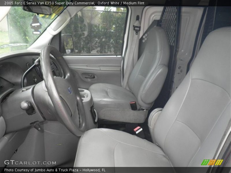 Oxford White / Medium Flint 2005 Ford E Series Van E350 Super Duty Commercial