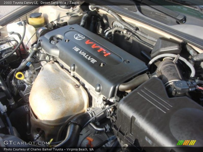 Desert Sand Mica / Taupe 2003 Toyota Camry LE