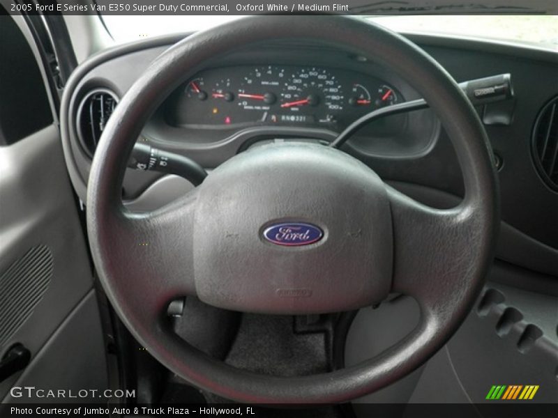 Oxford White / Medium Flint 2005 Ford E Series Van E350 Super Duty Commercial