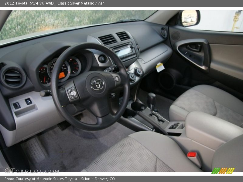 Classic Silver Metallic / Ash 2012 Toyota RAV4 V6 4WD