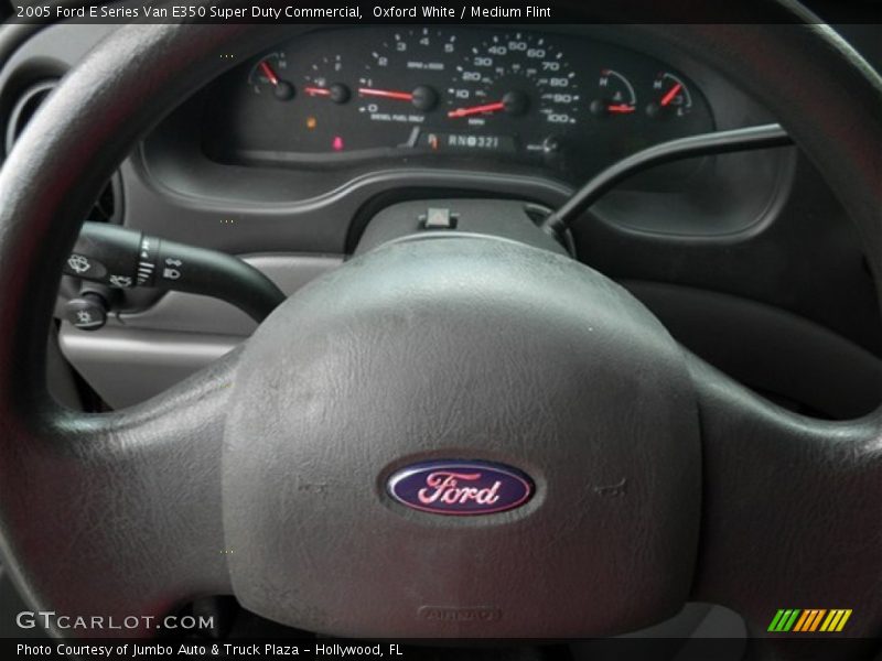 Oxford White / Medium Flint 2005 Ford E Series Van E350 Super Duty Commercial
