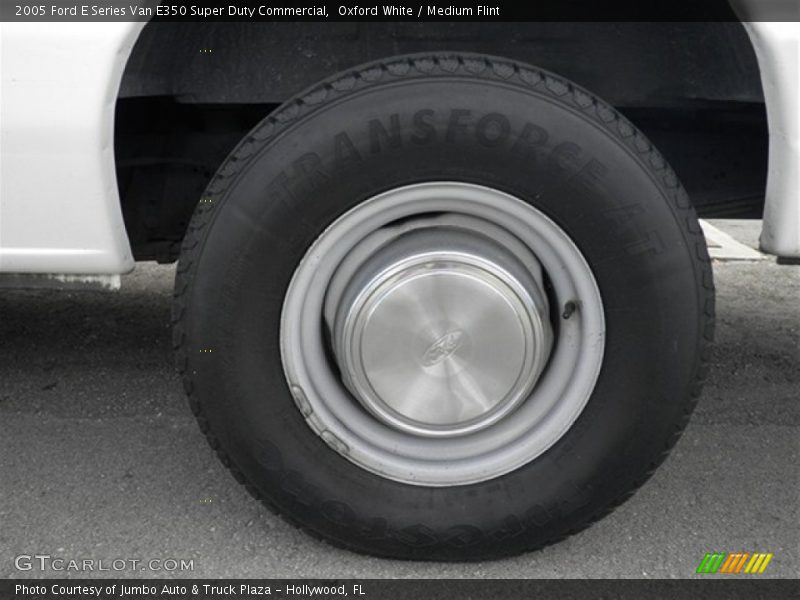 Oxford White / Medium Flint 2005 Ford E Series Van E350 Super Duty Commercial