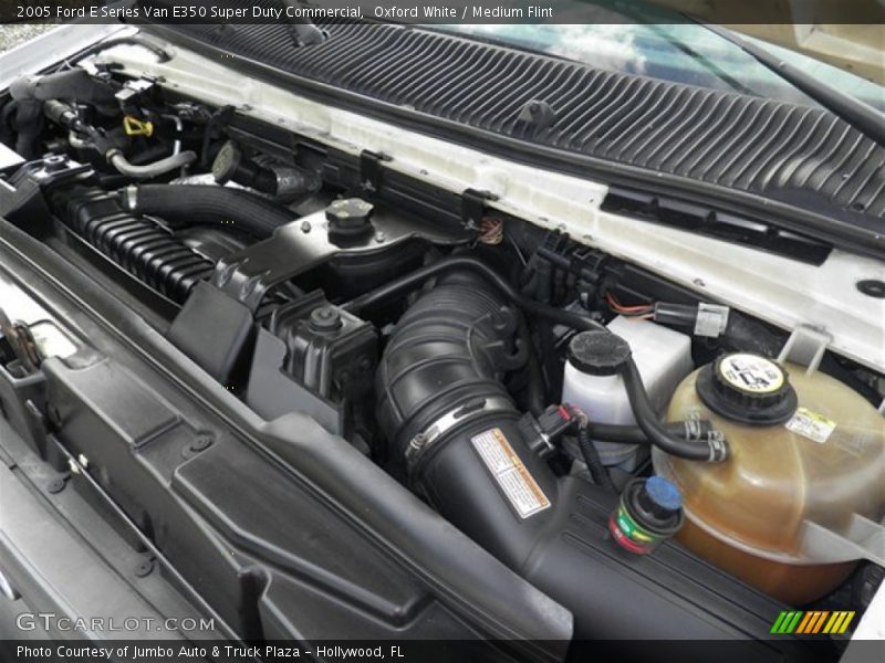 Oxford White / Medium Flint 2005 Ford E Series Van E350 Super Duty Commercial