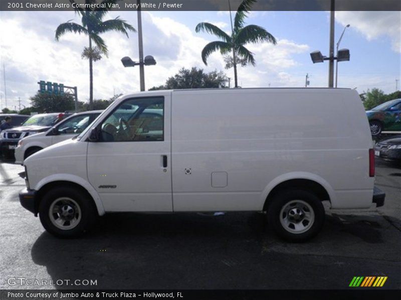 Ivory White / Pewter 2001 Chevrolet Astro Commercial Van